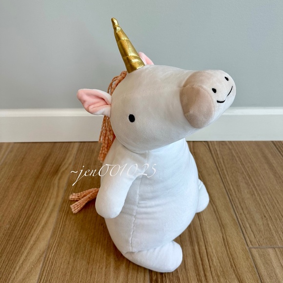 Unicorn Weighted Plush Throw Pillow - Pillowfort - Picture 9 of 9